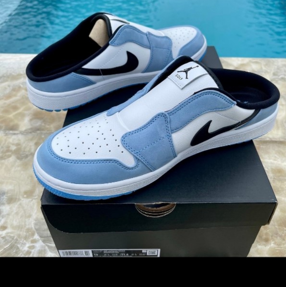 Nike Air Jordan 1 Mule Golf University Blue